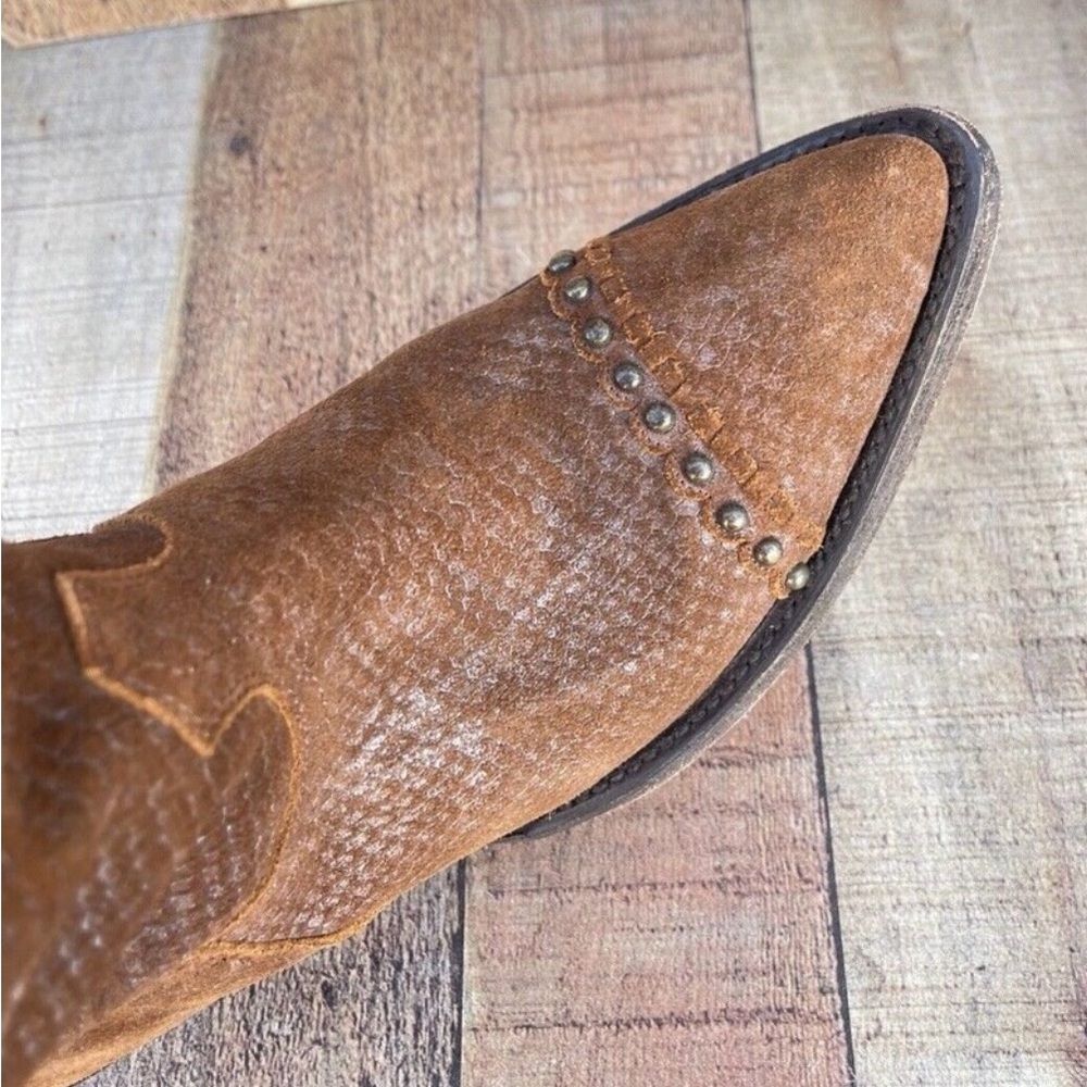 Old Gringo Boots Savannah Dance Brown Studded Sundance Size 7.5 B - Picture 9 of 15